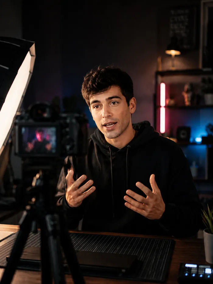 YouTuber creator